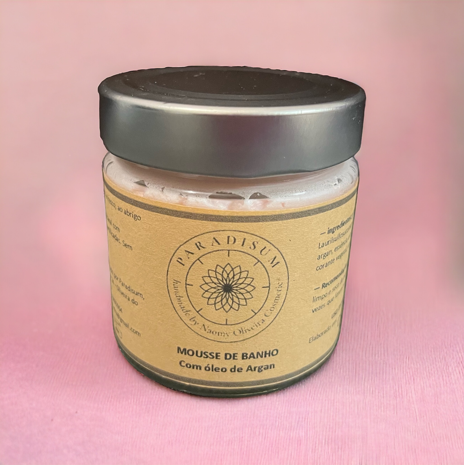 Mousse&#x20;de&#x20;Banho&#x20;com&#x20;&#x00F3;leo&#x20;de&#x20;Arg&#x00E3;o