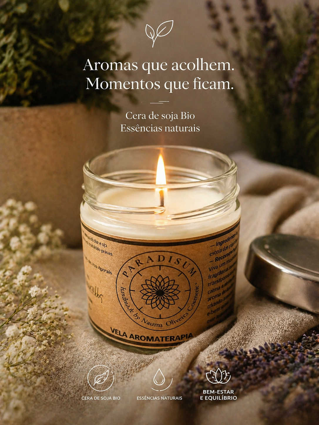 Vela&#x20;Aromaterapia