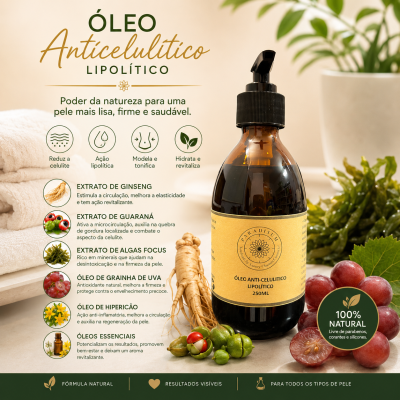 Óleo Anticelulítico Lipolítico