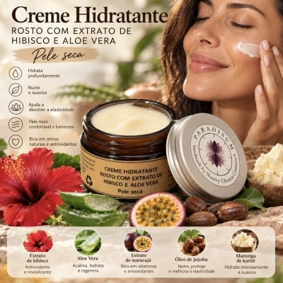 Creme Hidratante Karite pele seca