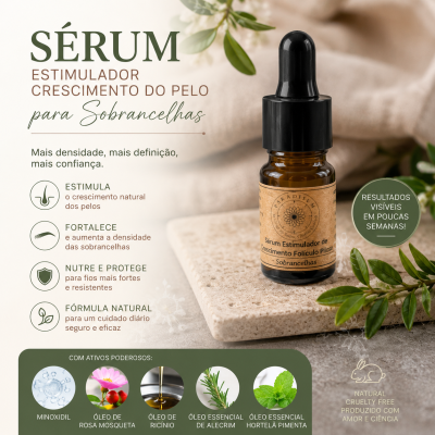 S&#x00E9;rum&#x20;Estimulador&#x20;de&#x20;Crescimento&#x20;para&#x20;Sobrancelhas