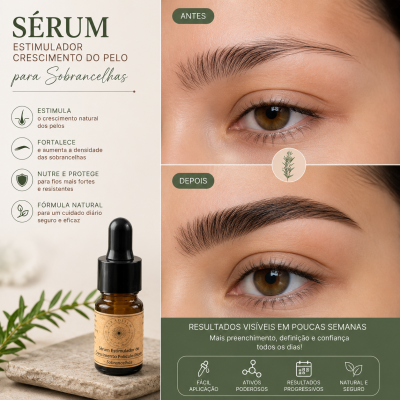 Sérum Estimulador de Crescimento para Sobrancelhas