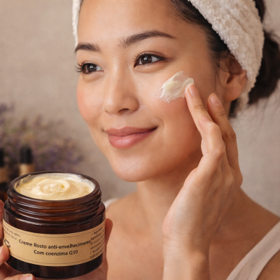 Creme&#x20;Antienvelhecimento&#x20;e&#x20;antioxidante&#x20;com&#x20;Q10