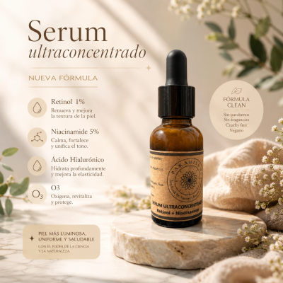 &#x00A0;S&#x00E9;rum&#x20;Ultraconcentrado&#x20;Retinol&#x20;&#x2B;&#x20;Niacinamida&#x00A0;