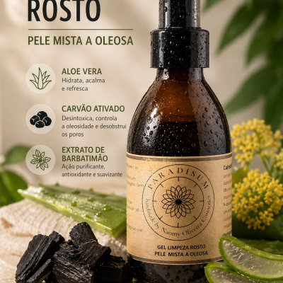 Gel Purificante limpeza rosto