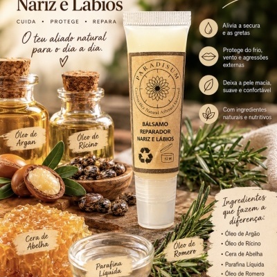 Bálsamo Reparador Nariz e lábios