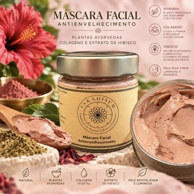 Máscara facial Antienvelhecimento