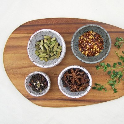 Rustic Spice Bowl Set Rustic Spice Bowl Set