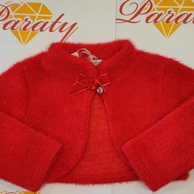 Casaco Curto de Pelo de Menina