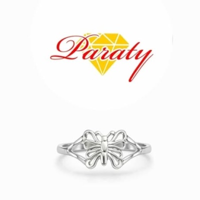 Anel borboleta com ajuste de tamanho