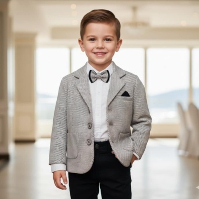 Conjunto de Blazer para menino de 18 meses aos 36 meses