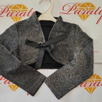 Casaco Bolero de menina 4 aos 14 anos