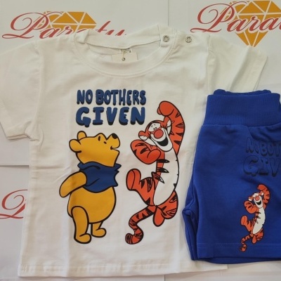 Calção e T-shirt Menino 12 meses a 36 meses