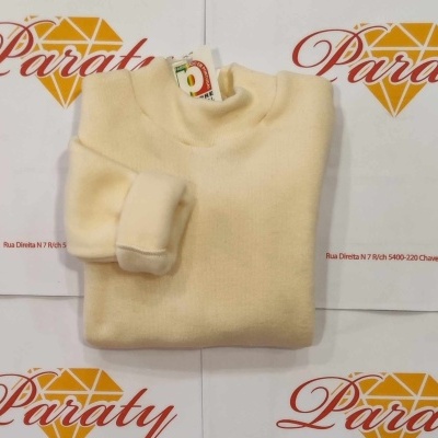 Camisolas Básicas Cardadas (2 anos aos 16 anos)