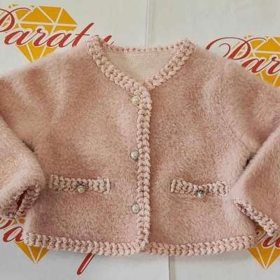 Casacos de Pelo curtos de Menina