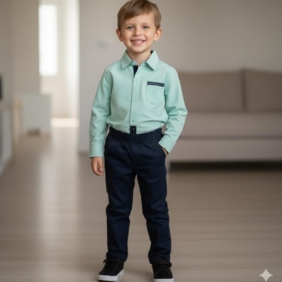 Camisa de inverno menino de 4 anos aos 14 anos