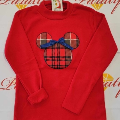 Camisolas Cardadas Gola Alta 2 anos aos 14 anos