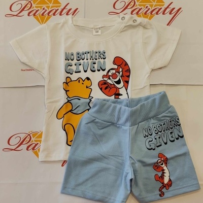 Calção e T-shirt Menino 12 meses a 36 meses