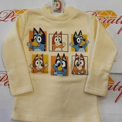 Camisolas Cardadas Gola Alta 2 anos aos 14 anos