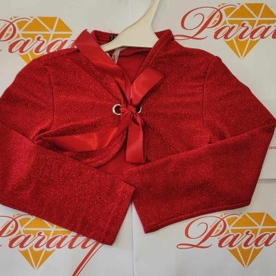 Casaco Bolero de menina 4 aos 14 anos