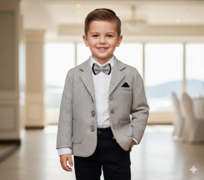 Conjunto de Blazer para menino de 18 meses aos 36 meses