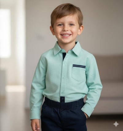 Camisa de inverno menino de 4 anos aos 14 anos