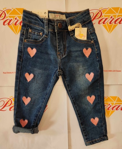 Calças de Ganga Menina