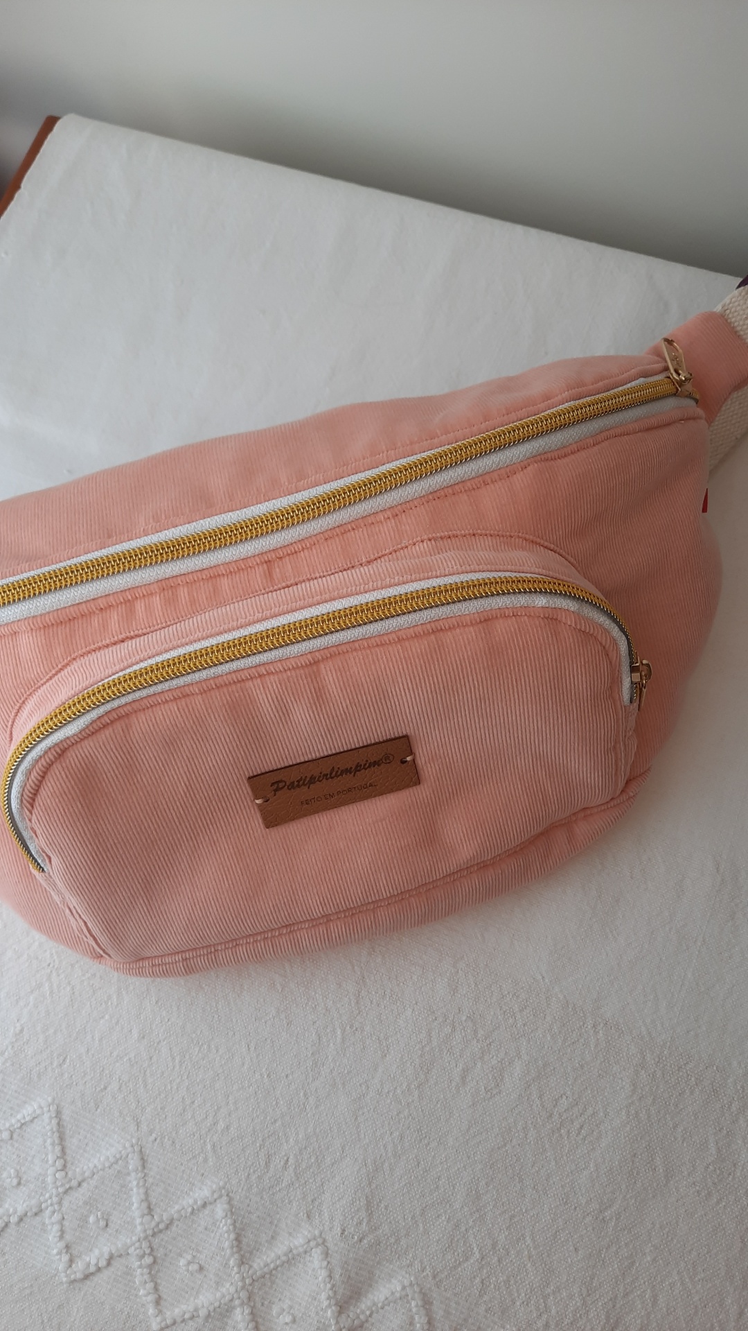 Bolsa de cintura Primavera salmão Bolsa de cintura Primavera salmão