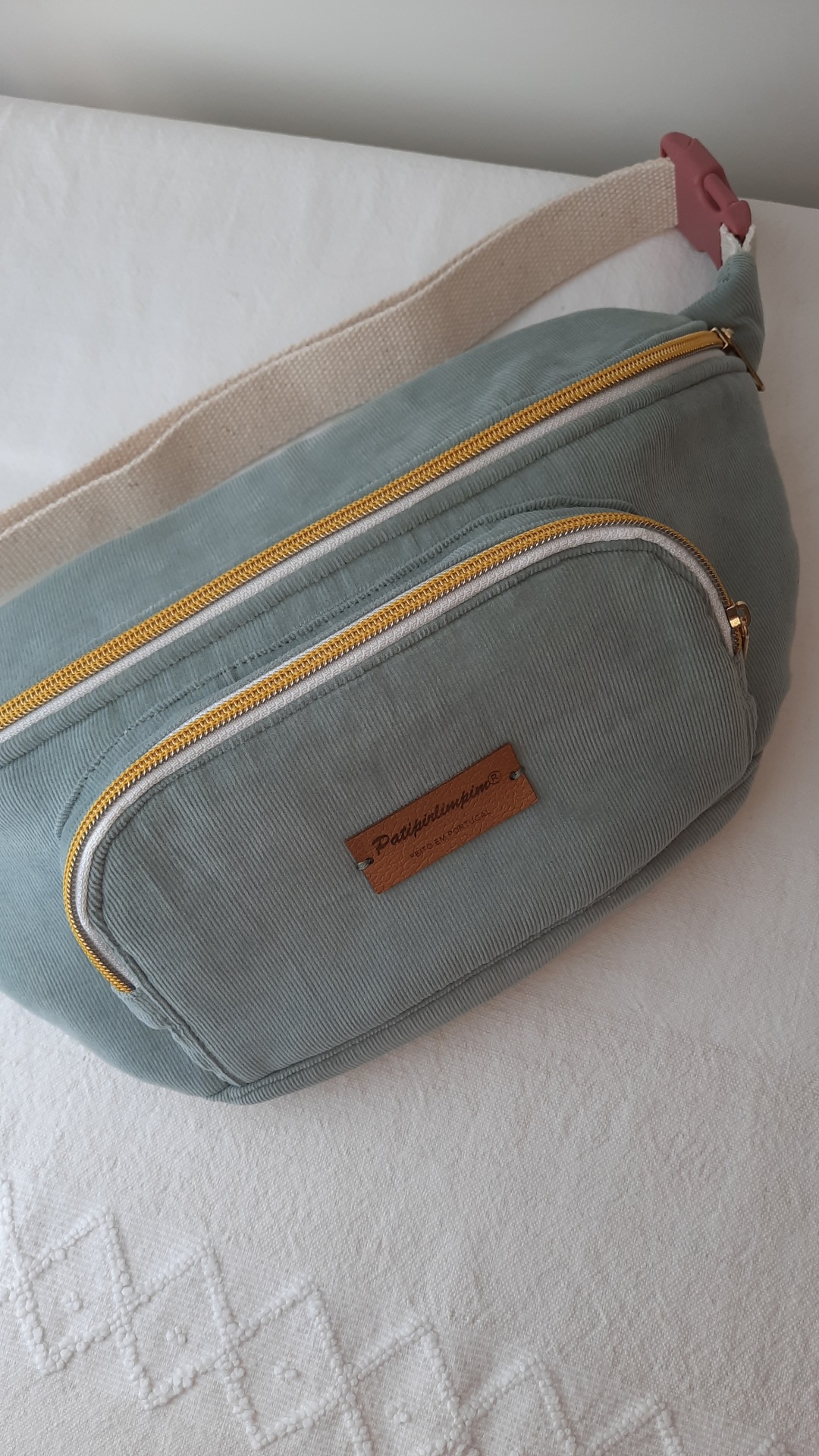 Bolsa de cintura Primavera verde Bolsa de cintura Primavera verde