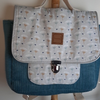 Mochila Dente-de-leão azul