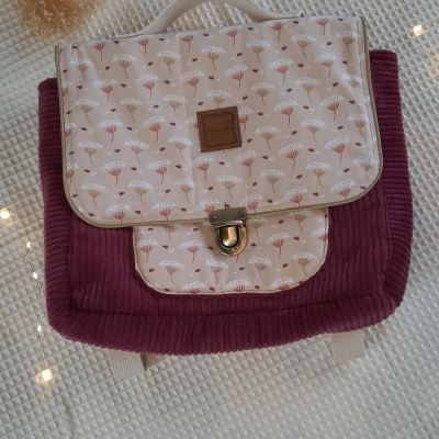 Mochila Dente-de-leão rosa