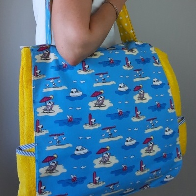 Toalha de praia Snoopy