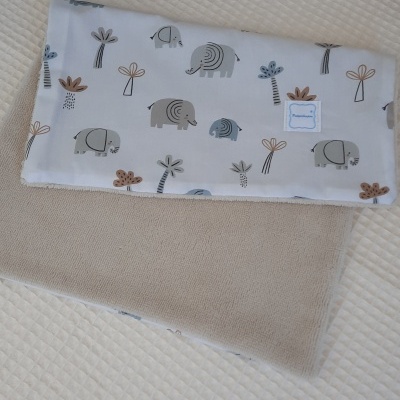 Fralda de ombro Elefantes felizes