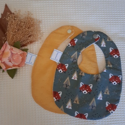 Conjunto 2 babetes Raposinhas