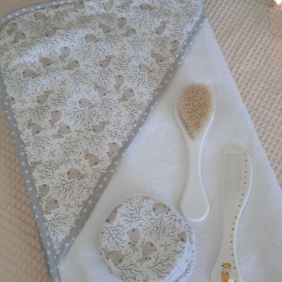 Toalha de banho Coelhinhos na floresta