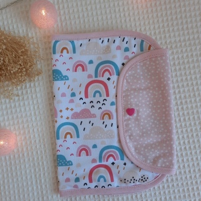 Porta-documentos arco-íris