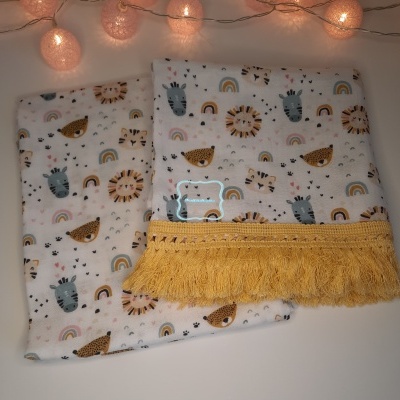 Fralda Animais coloridos