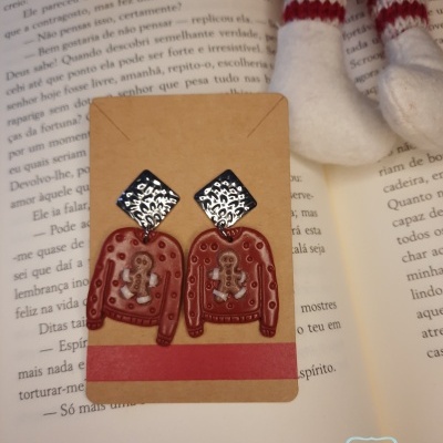 Camisola bolacha de gengibre