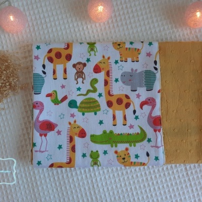 Mantinha fresca Animais do ZOO