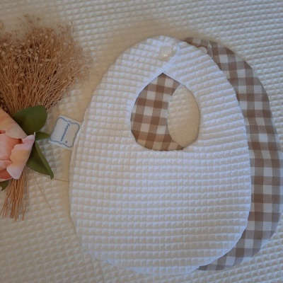 Conjunto 2 babetes waffle
