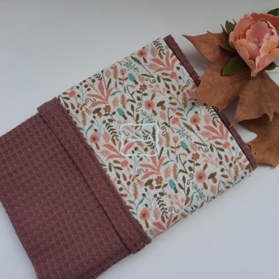 Mantinha raminhos rosa