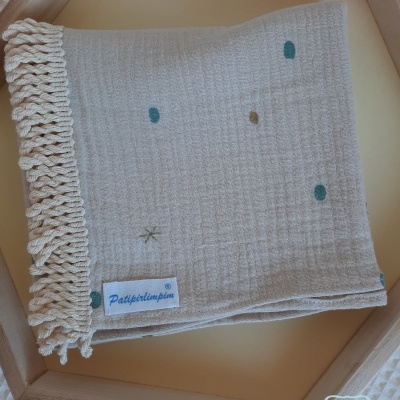 Fralda Bolas douradas