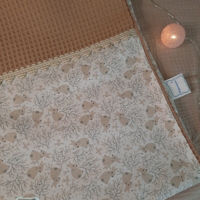 Mantinha Coelhos na floresta