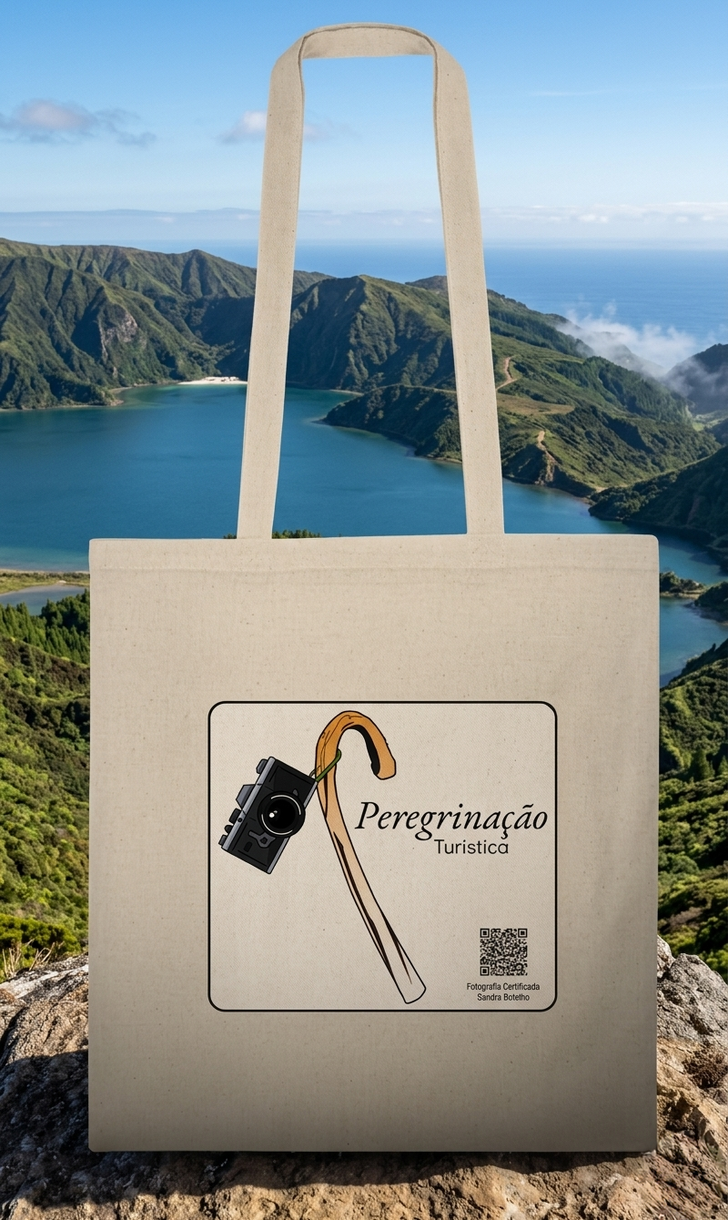 Saco de Tecido Cru com Logótipo Saco de Tecido Cru com Logótipo