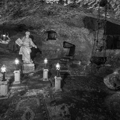 Gruta de São Paulo P&B