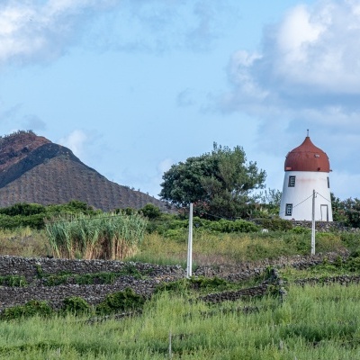 Moinho de vento típico da Graciosa
