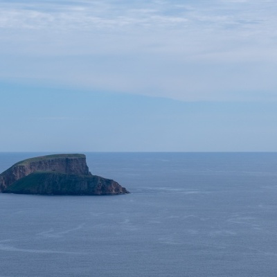 Ilhéu das Cabras visto do Monte Brasil