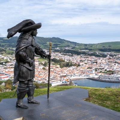Escultura do Rei Dom Afonso VI