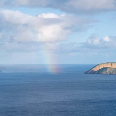 Ilhéu das Cabras visto do Monte Brasil