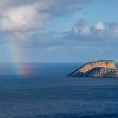 Ilhéu das Cabras visto do Monte Brasil